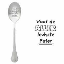 Voor de aller leukste peter
