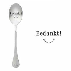 bedankt