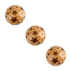 bol in caramel met ster