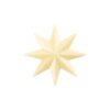 Ster uit witte chocolade