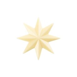 Ster uit witte chocolade