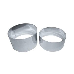 Taartring RVS Ø16 H8cm