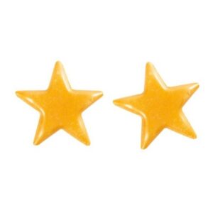 Gouden ster 3,8cm 3/set