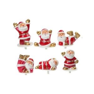 Kerstman in plastic