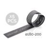 Airplus Strip Ø180-200 H40mm (5 stuks) Silikomart