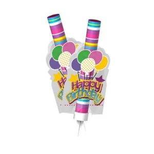 Vuurwerkkaars Happy Birthday 50 sec