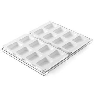 Bisc04M mini Double (2x8) koekjesmal Silikomart