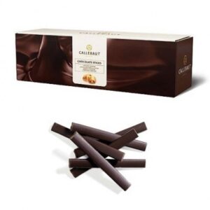 Bakvaste chocoladestaafjes Puur 8cm Callebaut