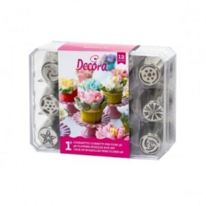 Spuitmondjes SET 1 Decora 12 stuks
