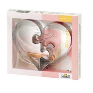 Koekjesuitsteker 'Liefde voor twee' 12,5 cm