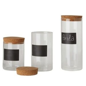Glazen voorraadpot (2 maten) KitchenCraft