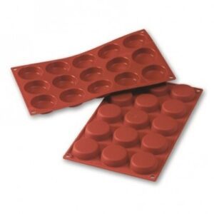Flan SF044 Ø50 mm (15 stuks) Silikomart