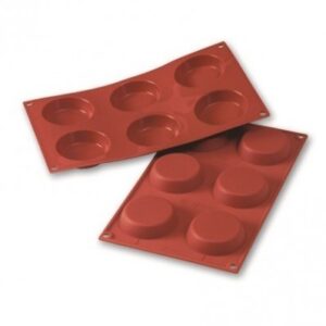 Flan SF046 Ø70mm (6 stuks) Silikomart