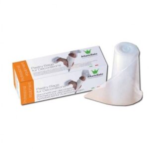 Martellato wegwerpspuitzak 40 cm transparant 100 stuks
