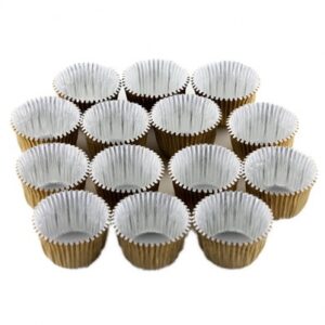 Aluminium cups voor pralines 50 stuks