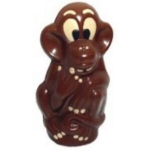 Chocolade holvorm aap H11cm