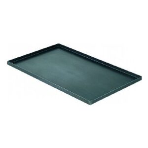 Bakplaat uit blauw staal met rechte rand 30x40x1cm
