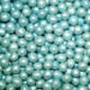 Suikerdecoratie zachte blauwe parels 50g