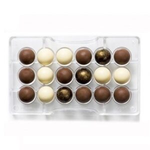 Bonbonvorm Bolletjes (18x halve) Ø25 mm