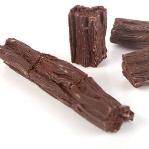 Boomstam in chocolade 5/set