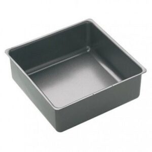 Vierkante taartpan met losse bodem 18x18x7,5cm KitchenCraft