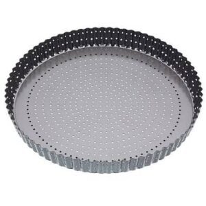 Vlaai-/Quichepan rond gekarteld Crusty bake Ø18cm KitchenCraft