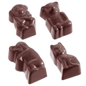 Bonbonvorm Dieren 7 figuren CW1109 TWEEDEHANDS