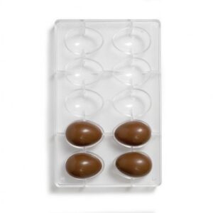 Bonbonvorm eitjes (10 stuks) 60x42mm