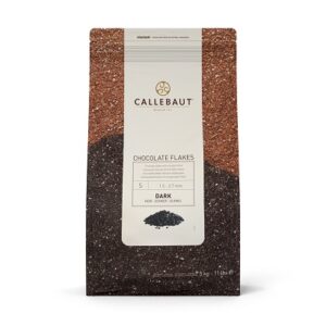 Flakes Dark chocolade (small) Callebaut 1kg