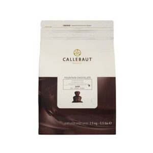 Fondantchocolade voor de chocoladefontein Callebaut 2,5 kg
