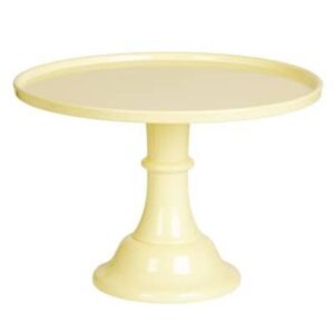 Gele taartplateau Ø30cm