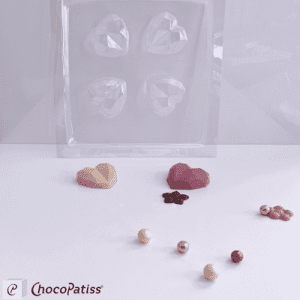 Holvorm Geo hart (small) Chocopatiss