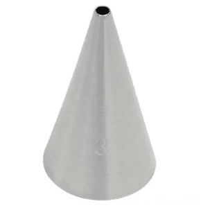Spuitmond glad 3 mm