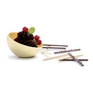Chocolade Holvorm Halve Bol (2x) Ø75 mm