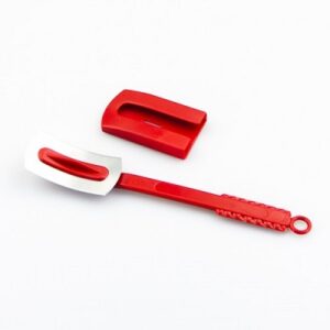 Gebogen kerfmesje rood