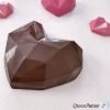 Holvorm Medium diamond hart Chocopatiss