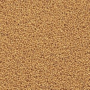 Suikerdecoratie gouden musketzaad 50 g