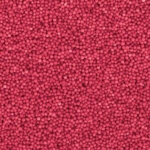 Suikerdecoratie rood musketzaad 50g
