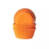 Cupcake cups Oranje 50x33mm (50 stuks)