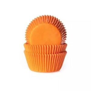 Cupcake cups Oranje 50x33mm (50 stuks)