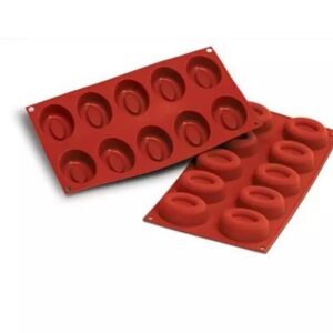 Medium Savarin Ovaal SF084 (10 stuks) Silikomart