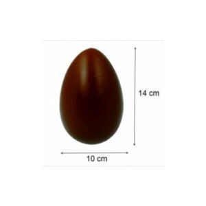 Chocolade Holvorm Paas Ei glad (2 halve)