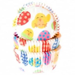 Cupcake cups Paaskuiken 50x33mm (50 stuks)