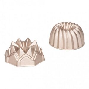 Mini Tulbandvormen Gietaluminium 2st Ø10cm #2 Patisse