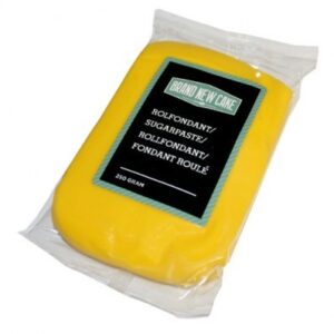 Rolfondant geel 250g