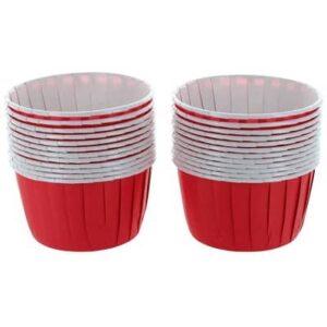 Cupcake Cups Rood Culpitt Ø60mm 24 stuks