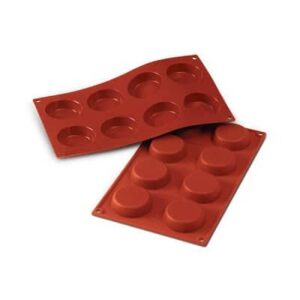 Flan SF045 Ø60mm (8 stuks) Silikomart