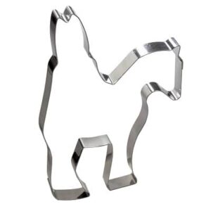 Uitsteekvorm sint met paard voor klaaskoek 18 cm