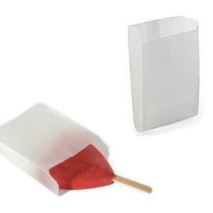 Papieren zakjes voor frisco's / lolly's 13x9cm