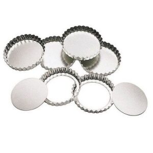 Bakvormen tartelettes 10cm 6/set KitchenCraft